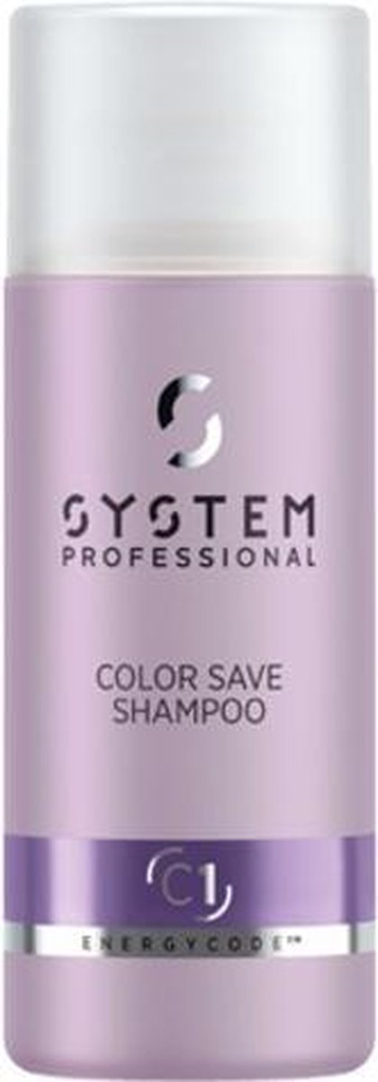 System Professional Color Save Shampoo C1 50 ml - Normale shampoo vrouwen - Voor Alle haartypes