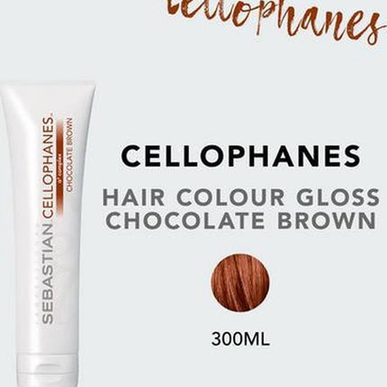 Sebastian Professional - Cellophanes - Semi-Permanent Hair Gloss 300 Ml Chocolate Brown