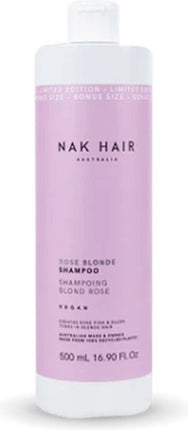 Nak Rose Blonde shampoo 500ML limited
