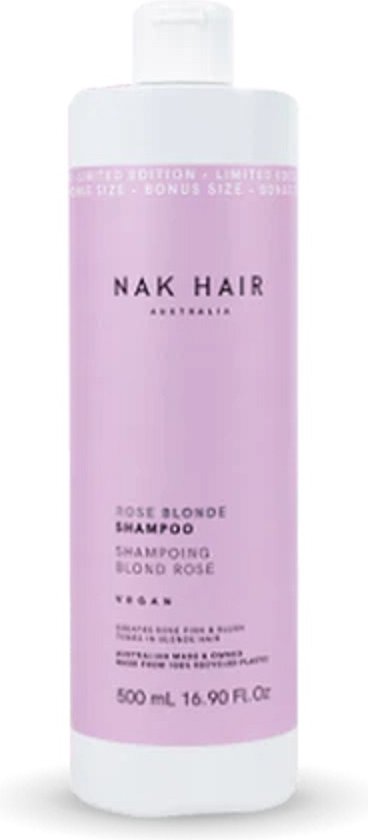 Nak Rose Blonde shampoo 500ML limited