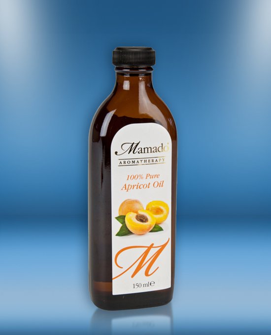 Abrikozen olie - Apricot oil - Huidolie - Aromatherapy - Aromatherapie - 150 ml Mamado