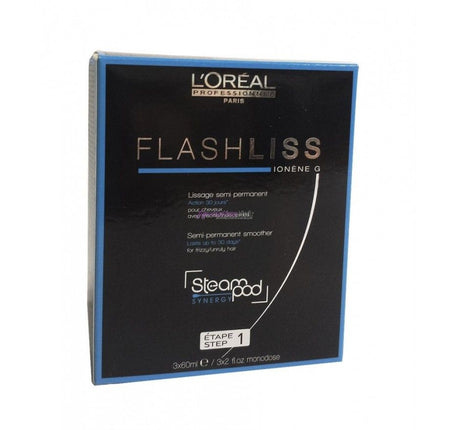 Loreal Flash Liss Step 1 Gel Semi permanent smoother 3x60ml