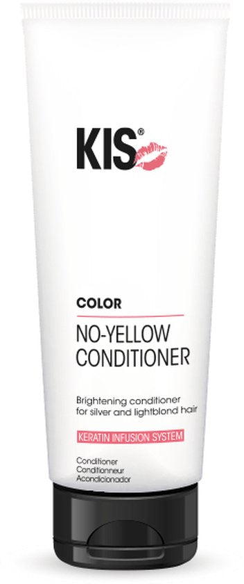 KIS No Yellow Conditioner 250ml - vrouwen - Voor - Conditioner voor ieder haartype