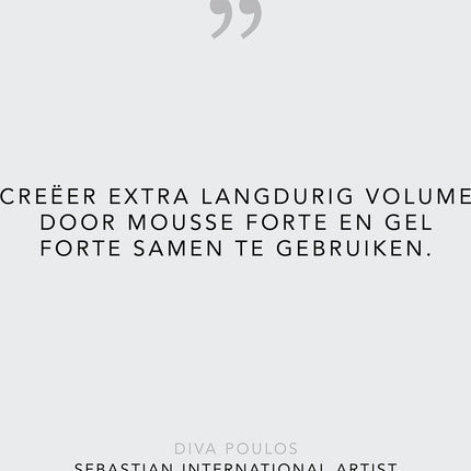 Sebastian Mousse Forte - 200 ml