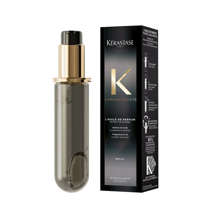 Kérastase Chronologiste L'Huile de Parfum Navulling Olie - Voedende haarparfum - Voor alle haartypes - 75ml