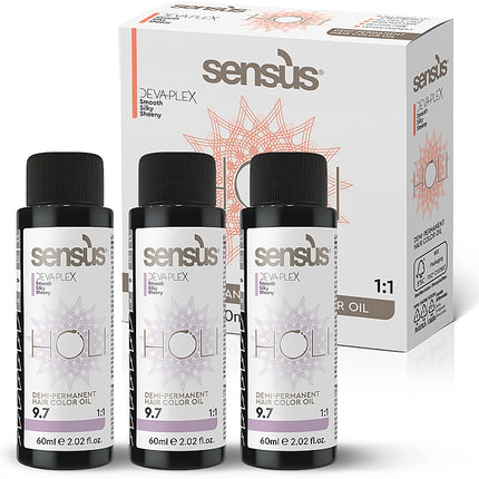 Sens.us Holi demi-permanent 3x 60ml 1:1
