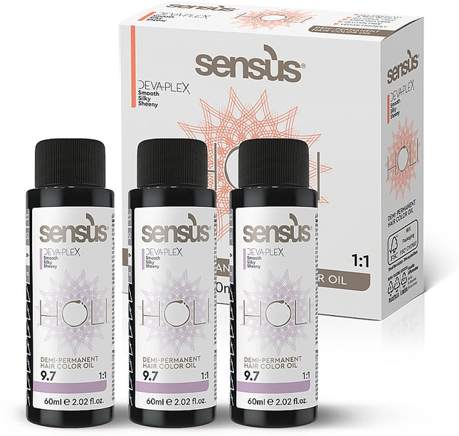 Sens.us Holi demi-permanent 3x 60ml 1:1