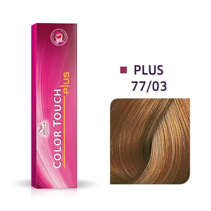 Permanente Kleur Color Touch Wella Color Touch Plus Nº 77/03 (60 ml)