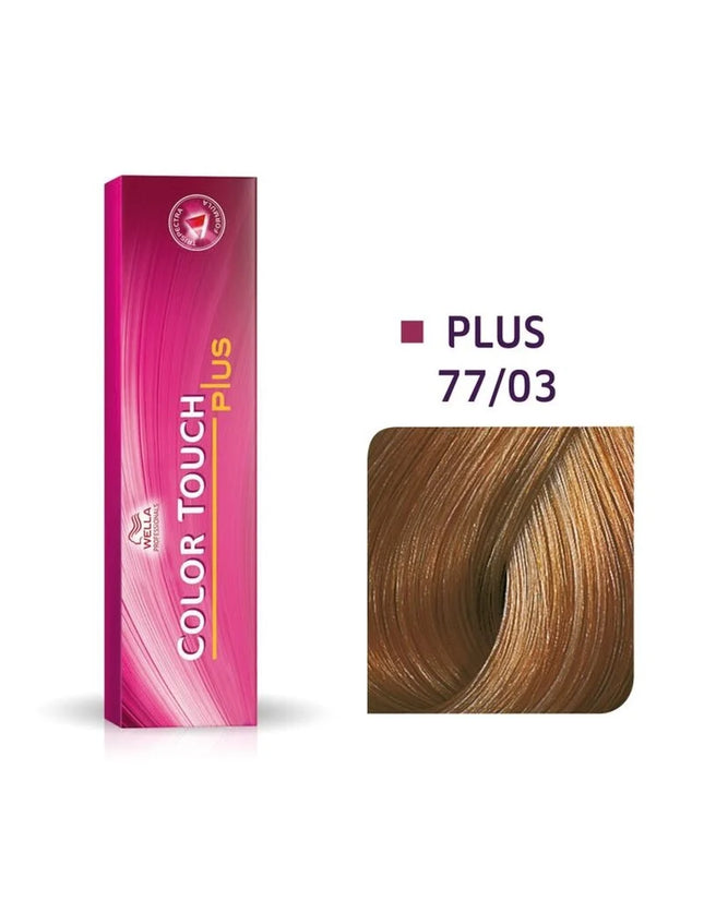 Permanente Kleur Color Touch Wella Color Touch Plus Nº 77/03 (60 ml)