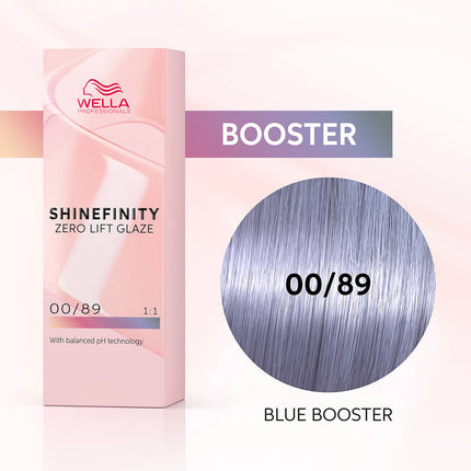 Wella Professionals - Shinefinity Zero Lift Glaze - 00/89 Blue Booster - 60ml