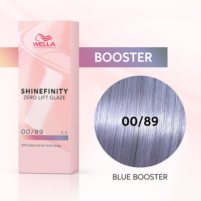 Wella Professionals - Shinefinity Zero Lift Glaze - 00/89 Blue Booster - 60ml