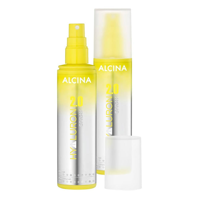 ALCINA Hyaluron 2.0 Spray 125ml Moisturizes Dry Hair Anti-Heat-Factor Prevents Heat Damage