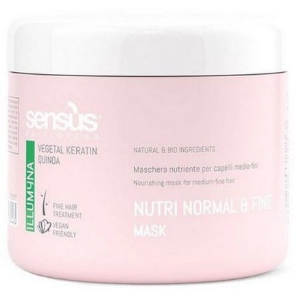 Sens.us - Illumyna - Vegetal Keratin Quinoa - Nutri Fine to Normal Hair Mask - 500ml