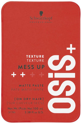 Schwarzkopf - OSiS+ Texture Mess Up Matte Paste - 100ml