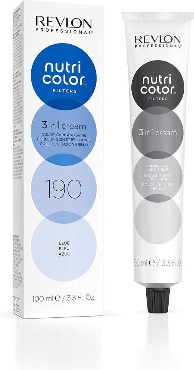 Voedend Haarmasker Nutri Color Filters Blue 190 Revlon (100 ml)