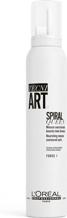 L'Oréal Professionnel Tecni.ART Spiral Queen Mousse - Voedende mousse voor krullend haar - 200 ml