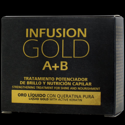 Tahe - Infusion Gold A + B - Strenghtening Treatment for Shine and Nourishment - 2 x 10ml