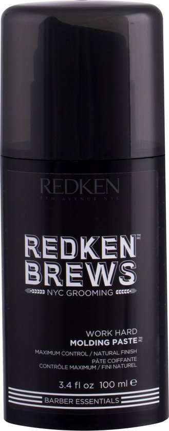 Redken Brews Work Hard Molding Paste - Haarpasta - 100 ml