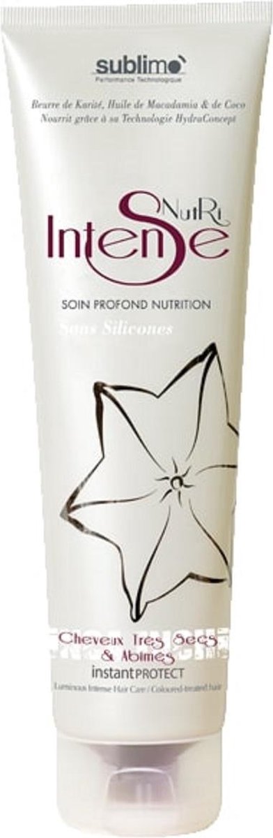 SUBLIMO NUTRI INTENSE INSTANT PROTECT 150ML Voor Beschadigd Haar