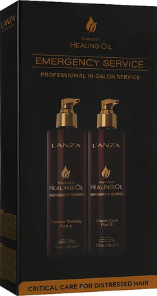 L'ANZA KERATIN HEALING OIL EMERGENCY SERVICE KIT 500ml + 295ml