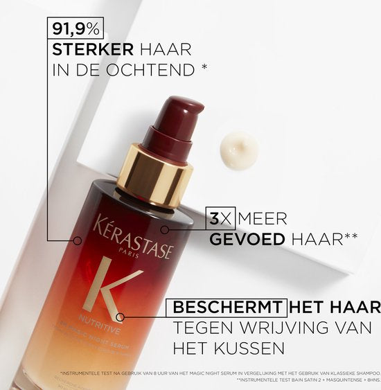 Kérastase Nutritive 8H Magic Nightserum - Voedend leave-in nachtserum - 90ml