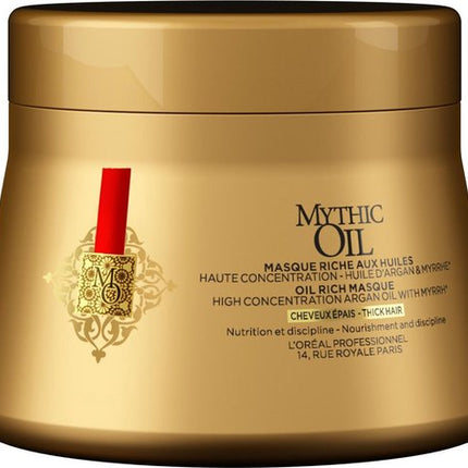 L'Oréal Professionnel Mythic Oil CH - Fijn Haar Masker 200 ml - Haarmasker droog haar