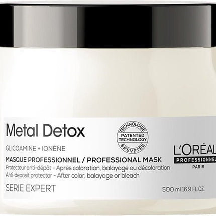 L'Oréal Professionnel Serie Expert Metal Detox Haarmasker 500ml - Haarmasker beschadigd haar