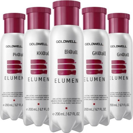 Goldwell Elumen Long Lasting Hair Color Oxidant Free #ab@9 200 Ml