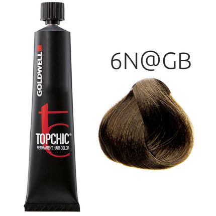 Goldwell Haarverf Topchic Permanent Hair Color 6N@GB - 60ml