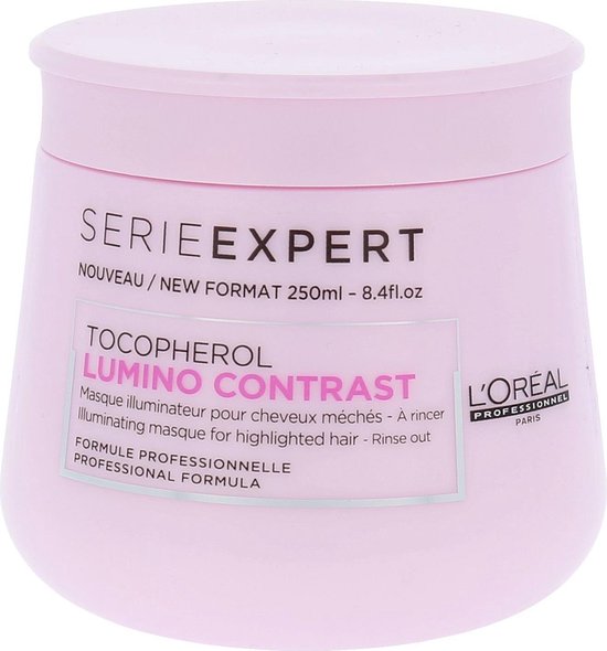 L’Oréal Paris Serie Expert Lumino Contrast Tocopherol 250ml haarmasker Vrouwen