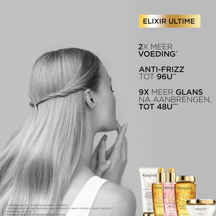 Kérastase Elixir Ultime L'Huile Rose Haarolie voor Gekleurd Haar 100ml