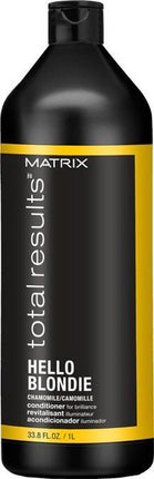 Matrix - Total Results Hello Blondie Chamomile Conditioner Conditioner for recovery blonde hair - 1000ml
