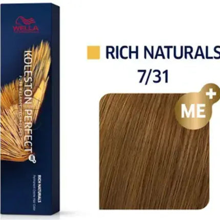 Wella Professionals - Wella Professionals Koleston Perfect Me 7/31 Rich Naturals 60ml