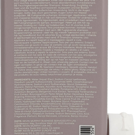 KEVIN.MURPHY Hydrate.Me Wash - Shampoo - 250 ml