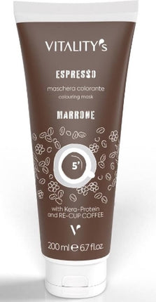 Vitality's Masker Espresso Colouring Mask Marrone 200ml
