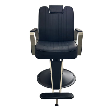 Hairsup - Barberstoel - Kappersstoel - Behandelstoel - Herenstoel Zwart