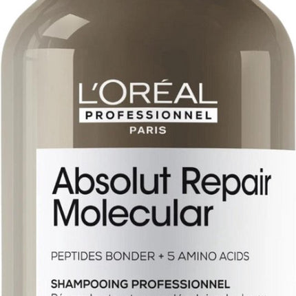 L'Oréal Professionnel Absolut Repair Molecular Shampoo – Professionele shampoo voor beschadigd haar – 300 ml