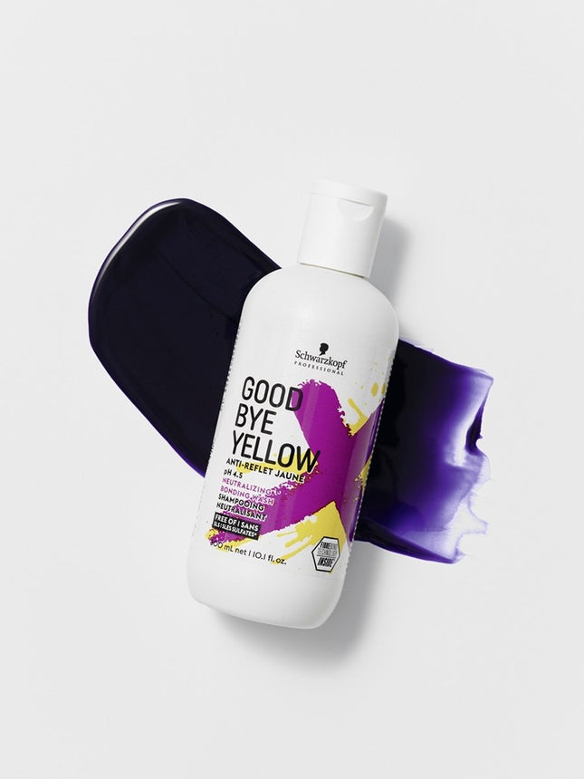 Schwarzkopf Goodbye Yellow Anti-yellowing Treatment 300ml Kleurneutraliserende shampoo