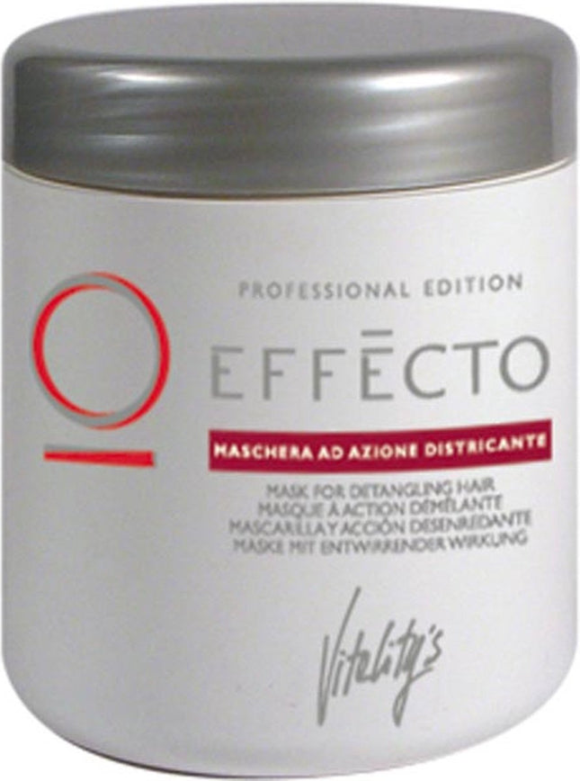 Vitality's EFFECTO Detangling mask haarmasker Vrouwen 1000 ml