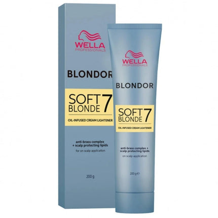 Wella - Blondor Soft Blonde 7 Cream Blondering - 200gr.
