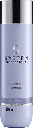System Professional LuxeBlond Shampoo 250 ml - Normale shampoo vrouwen - Voor Alle haartypes
