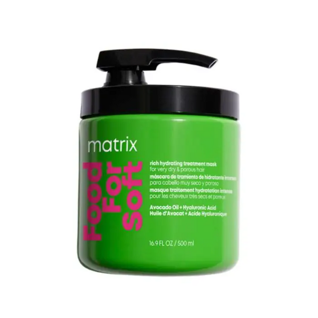 Matrix Food For Soft Hydraterend Haarmasker – Voor alle soorten droog haar – 500 ml