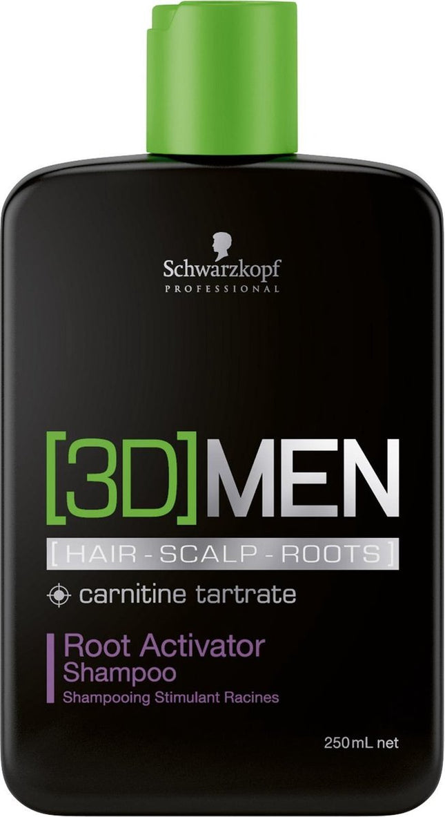 Schwarzkopf 3D Men Root Activator Shampoo - 1000ml