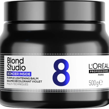 L'Oréal - Blond Studio - Bonder Inside - 8 - Purple Lightening Balm - 500g