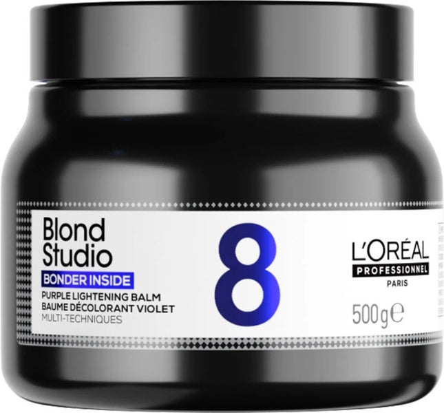 L'Oréal - Blond Studio - Bonder Inside - 8 - Purple Lightening Balm - 500g