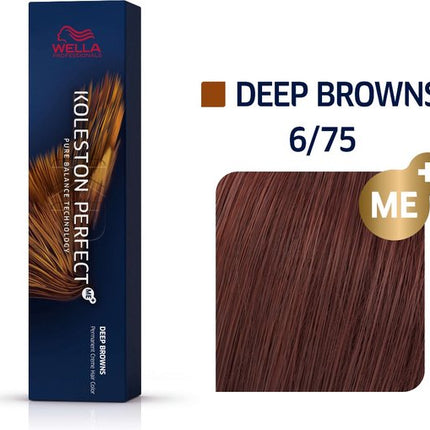 Wella Koleston Perfect Me+ - Deep Browns 6/75 - 60ml