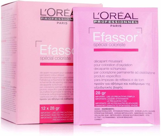 L'Oreal Professionnel Efassor Color Remover 12x28g