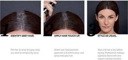 L'Oréal Professionnel Hair Touch Up Uitgroeispray Zwart 75 ml