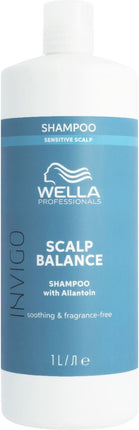 Wella Invigo Balance Senso Calm Sensitive Shampoo 1000 ml - Normale shampoo vrouwen - Voor Alle haartypes