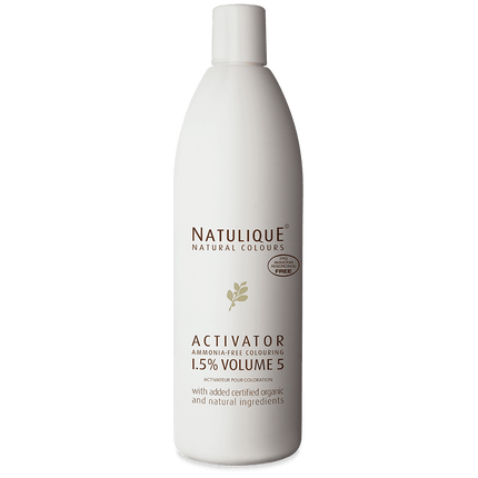 Natulique  Ammoniakvrije activator 1,5% volume 5 tinten VEGAN